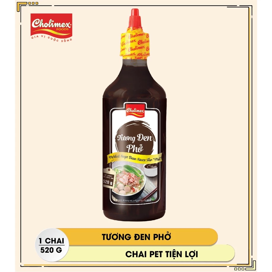 Tương đen Phở Cholimex chai pet 520g