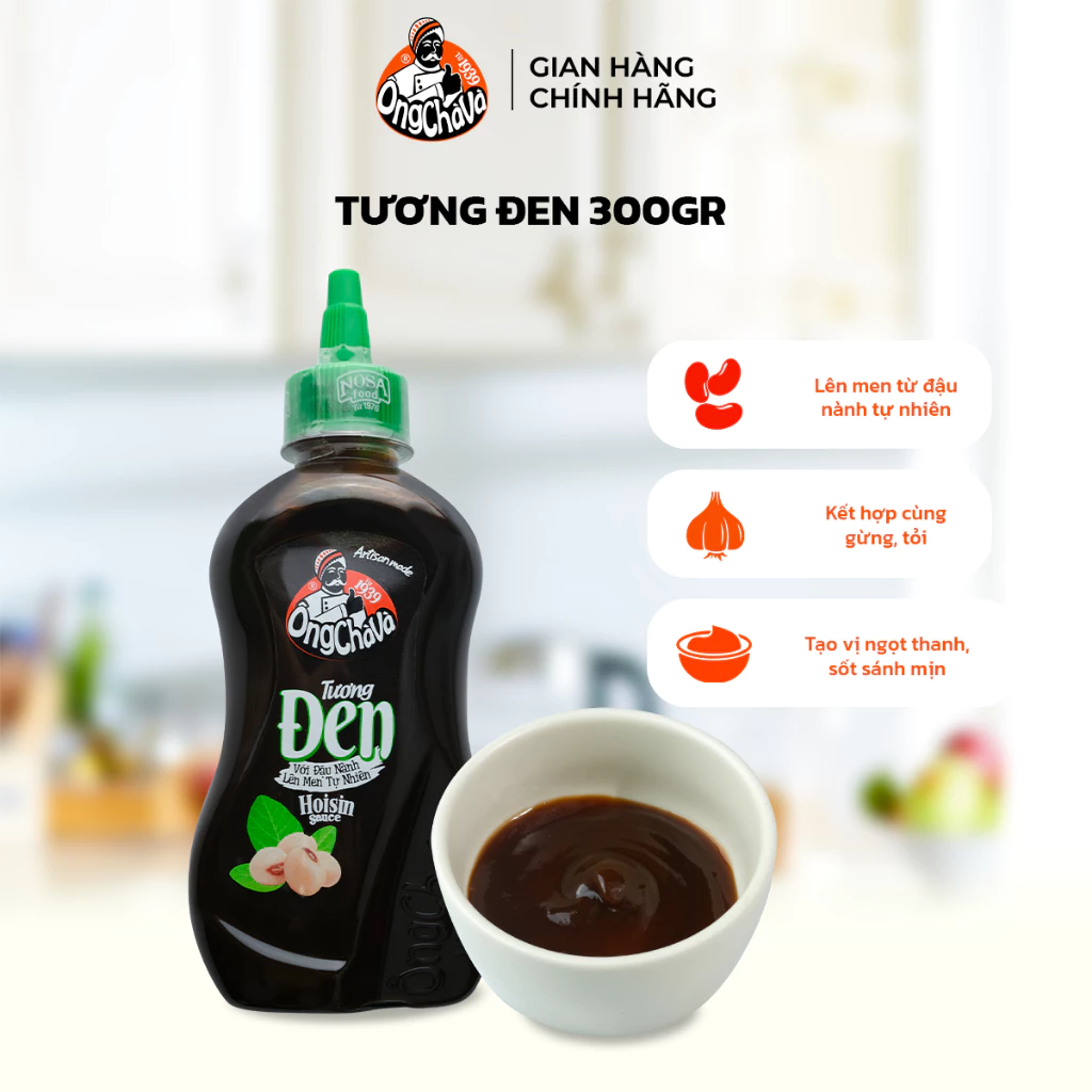 Tương Đen thương hiệu Ông Chà Và 300gr - Hàng Chính Hãng