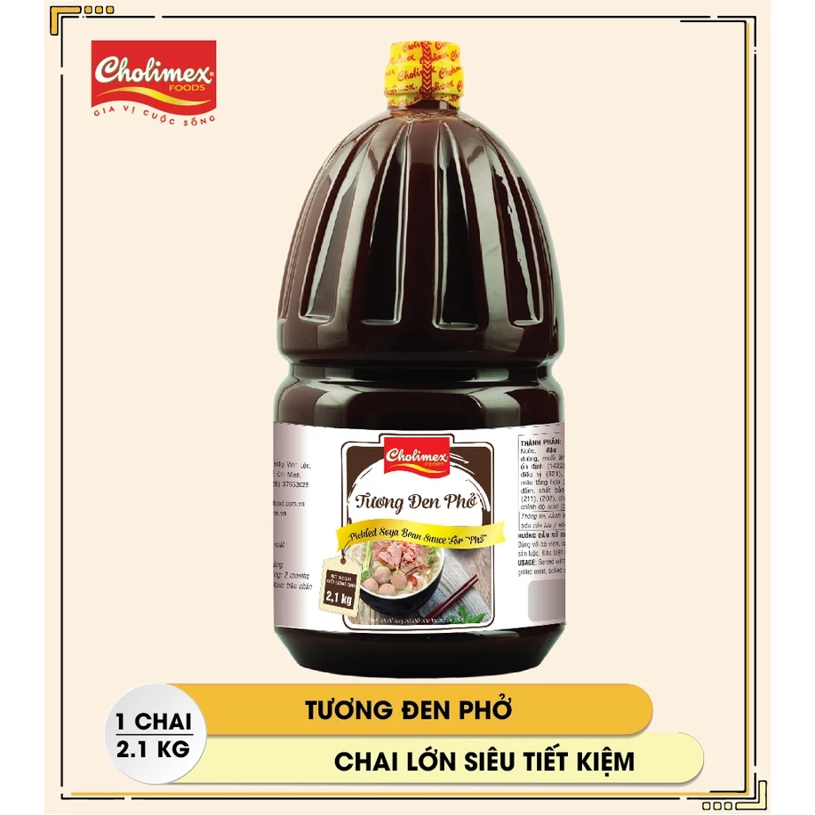 Tương đen Phở Cholimex chai pet 2,1kg