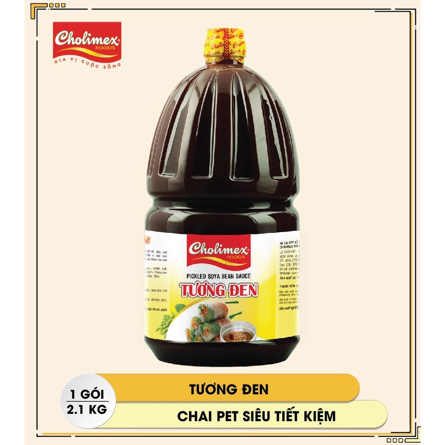 Tương đen Cholimex chai pet 2,1kg