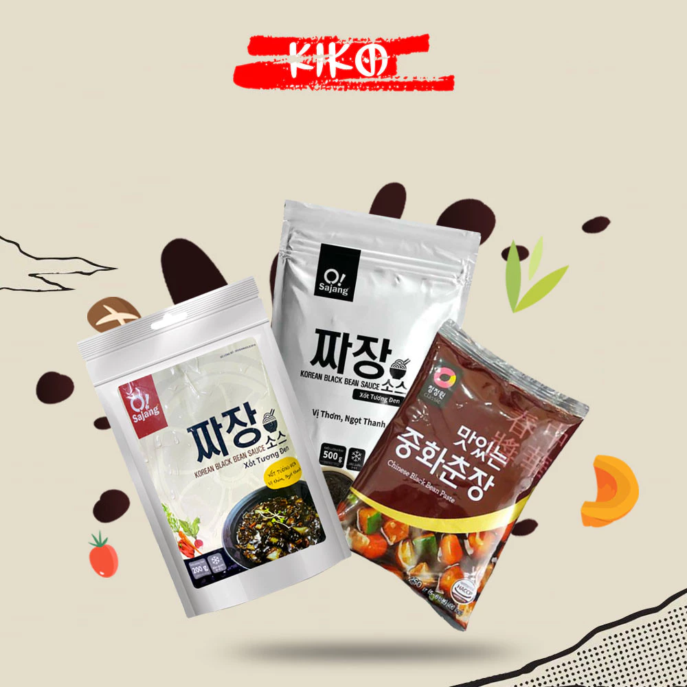 Sốt Tương Đen Hàn Quốc 500g túi tiện lợi