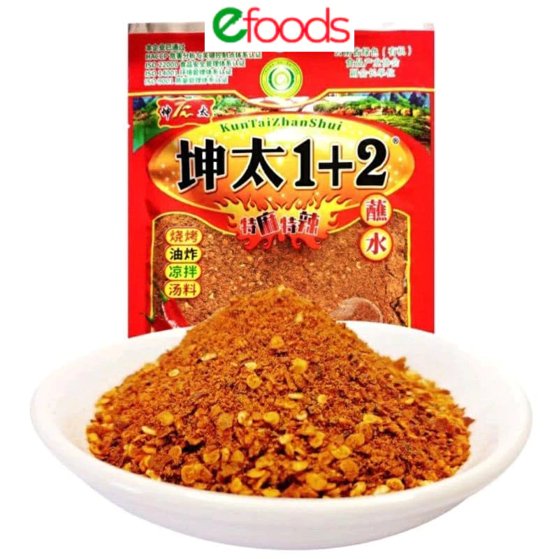 Bột Ớt Cay Tê 1+2 Bột ớt Chấm nướng, bột ớt chấm nướng đá, Bột ớt Trung 100g [Ship hàng toàn quốc] - 3