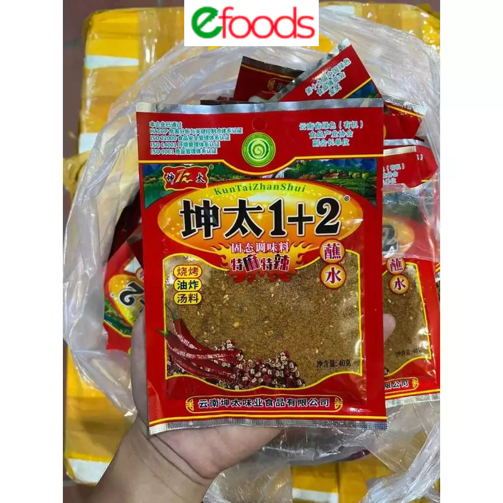 Bột Ớt Cay Tê 1+2 Bột ớt Chấm nướng, bột ớt chấm nướng đá, Bột ớt Trung 100g [Ship hàng toàn quốc] - 5