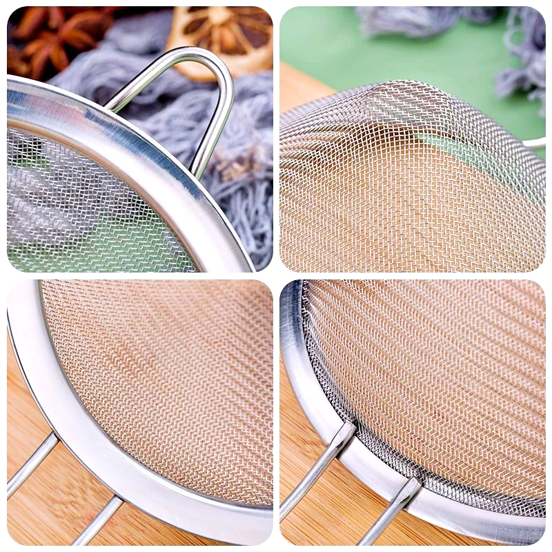 Rây Lọc Inox Lọc Cháo Rây Tách Trứng Lọc Sữa Hạt Và Thức Ăn Siêu Mịn Cho Bé Ăn Dặm - Shop Mẹ Bí Đỏ - 3