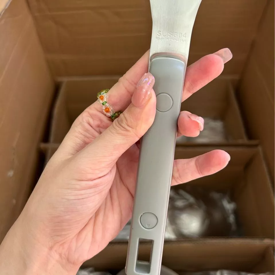 Rây vợt lọc mẻ inox 304 dụng cụ lọc nước cặn dầu bột rây chiên lưới - 3