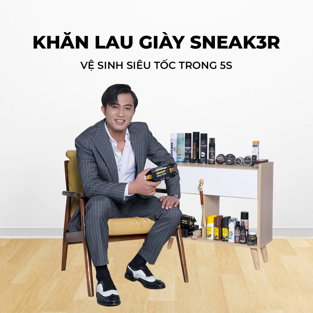 Gói Khăn Lau Vệ Sinh Giày Nhanh Quick Wipe Sneaker 12c KLG01 - 3