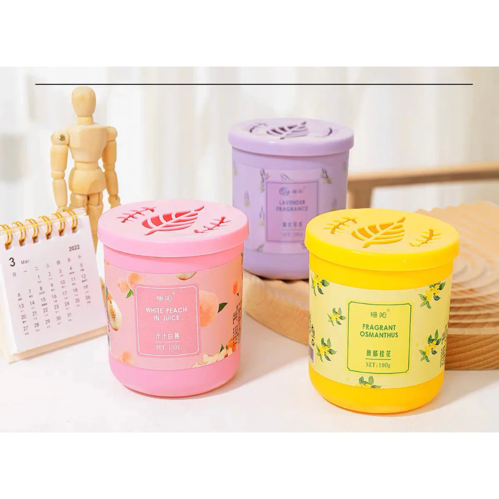 Sáp thơm phòng khử mùi có 6 hương thơm dịu nhẹ cho phòng ngủ, nhà vệ sinh, ô tô, tủ quần áo 88408 - 2