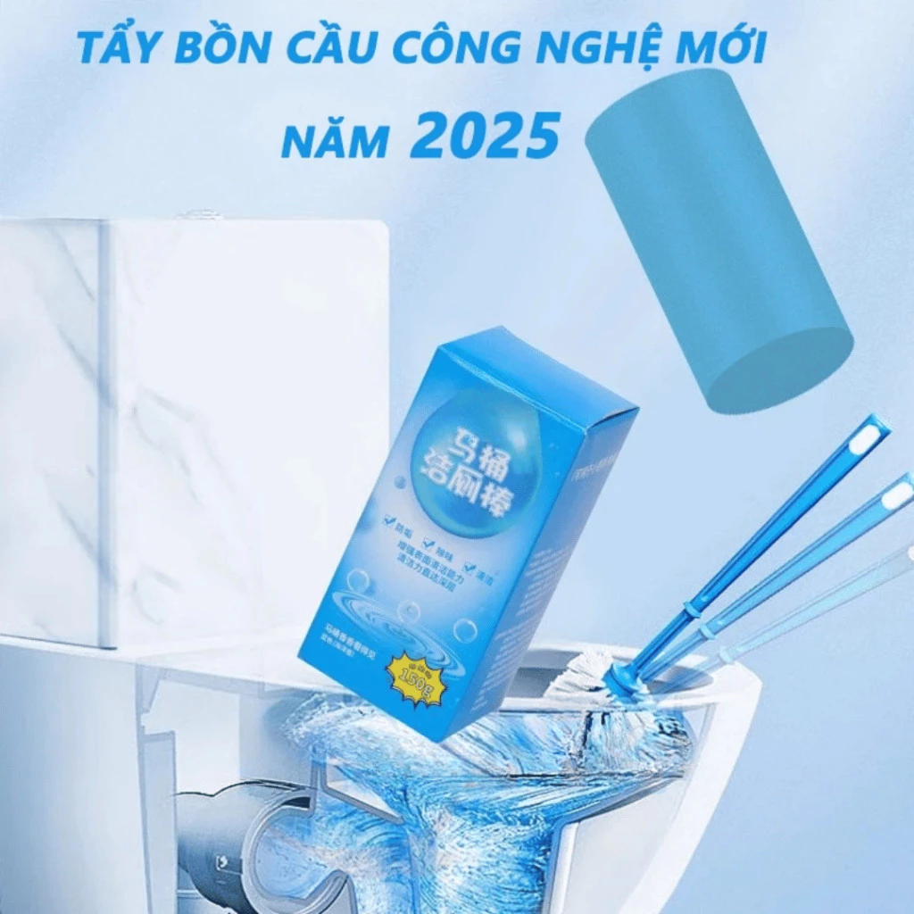 Cốc thả bồn cầu TDG viên tẩy bồn cầu loại bỏ mảng bám khử mùi hôi diệt vi khuẩn 99,9% HH408