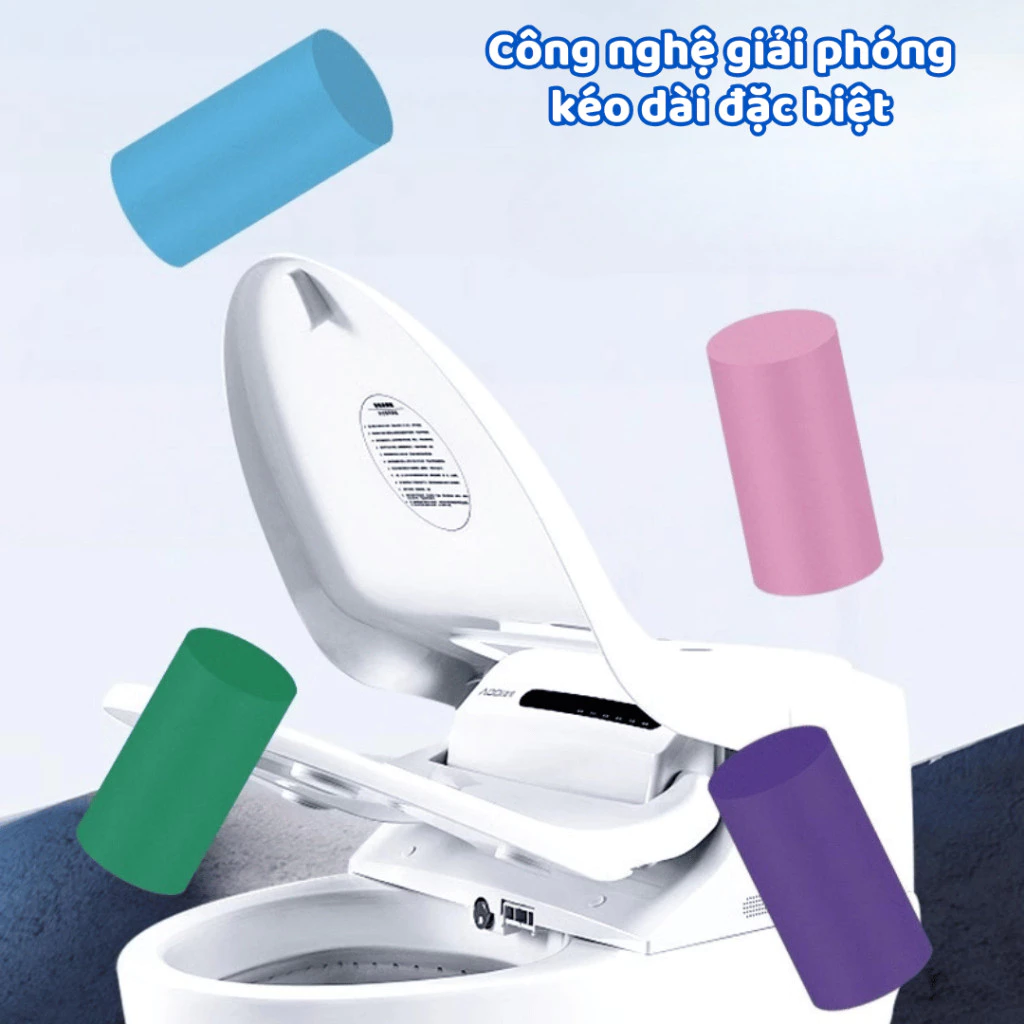 Cốc thả bồn cầu TDG viên tẩy bồn cầu loại bỏ mảng bám khử mùi hôi diệt vi khuẩn 99,9% HH408 - 4
