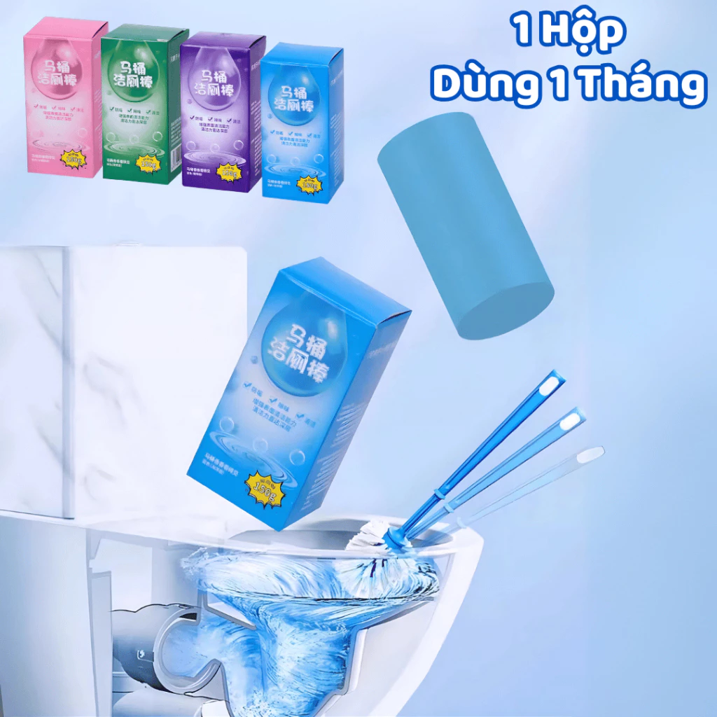 Cốc thả bồn cầu TDG viên tẩy bồn cầu loại bỏ mảng bám khử mùi hôi diệt vi khuẩn 99,9% HH408 - 6