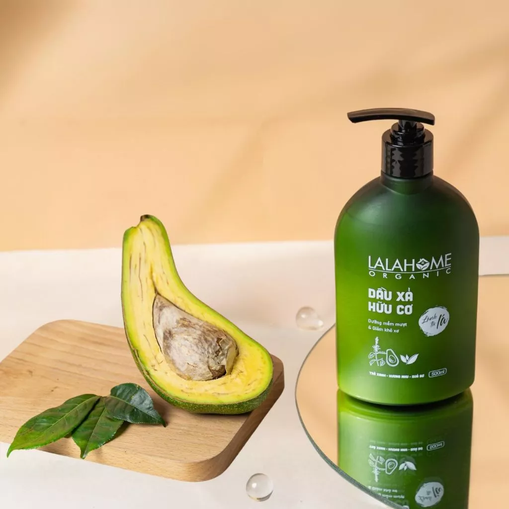 Bộ đôi dầu gội xả LalaHome - Ngăn ngừa gàu, rụng, giúp tóc chắc khỏe, suôn mượt - Chai 500ml - 5