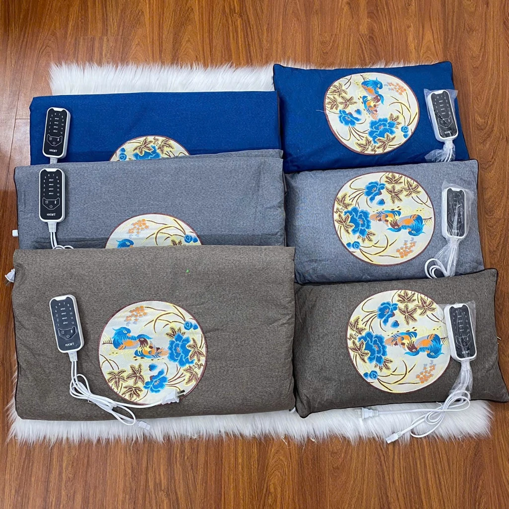 Thảm, Gối Ngải Cứu Điện, Đệm Sưởi Ngải Cứu Đông Y Nội Địa Trung Hỗ Trợ Đau Vai Gáy, Lưng, Xương Khớp