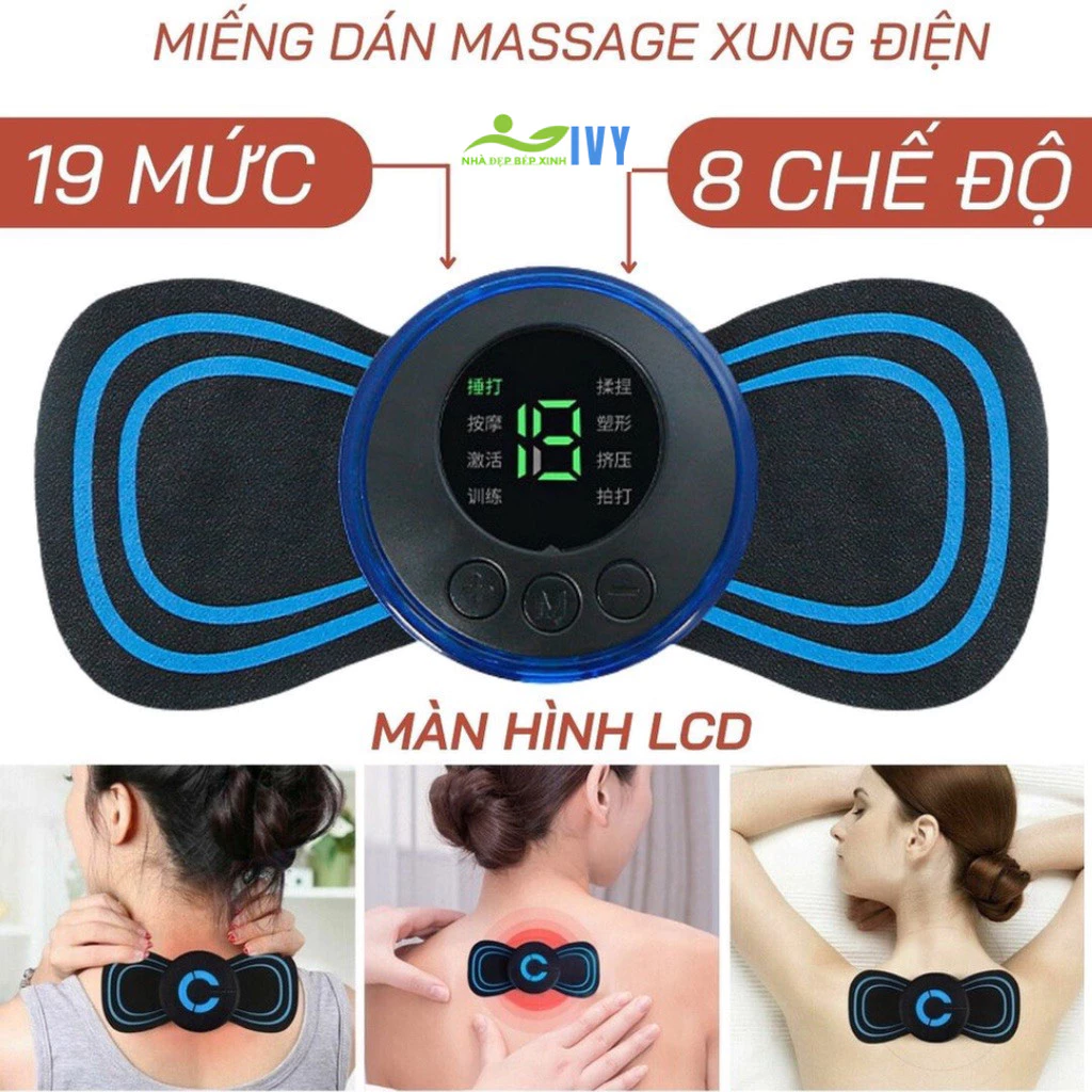 [BH 2NĂM] Máy mát xa cầm tay, súng massage ZODAN ZB360 toàn thân 4 đầu thay thế 6 cấp độ BH 2 NĂM