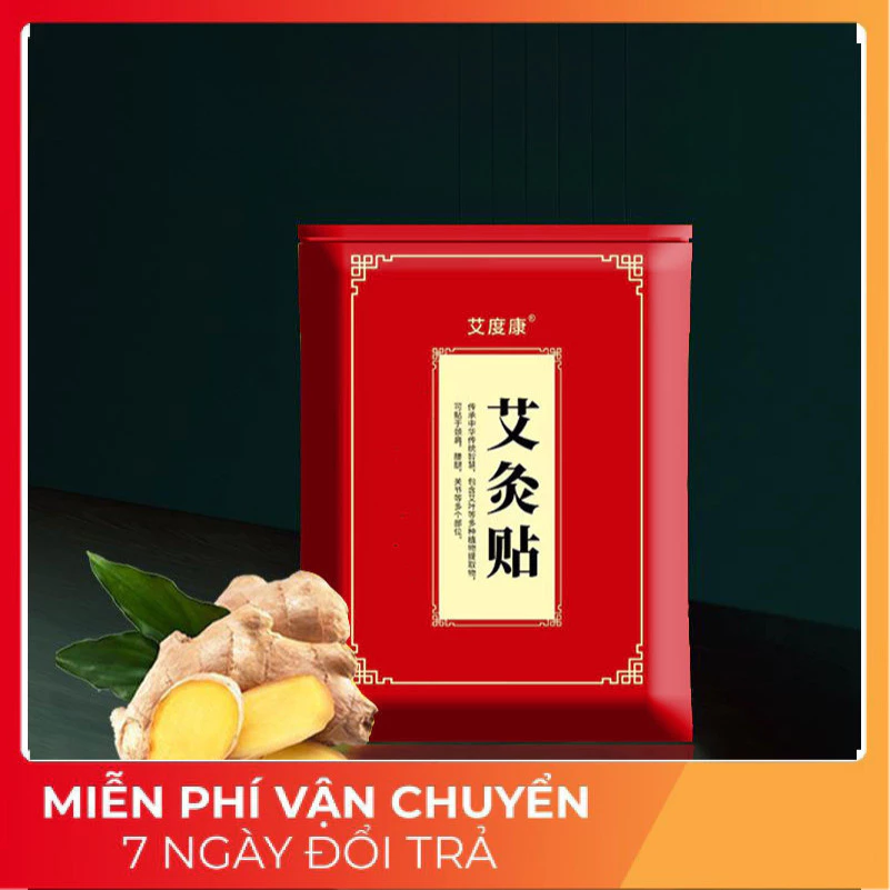 [50 Miếng] dán ngải cứu vai gáy, cao dán ngải cứu, giảm đau vai gáy, giảm đau xương khớp (cao_nhien_thith)