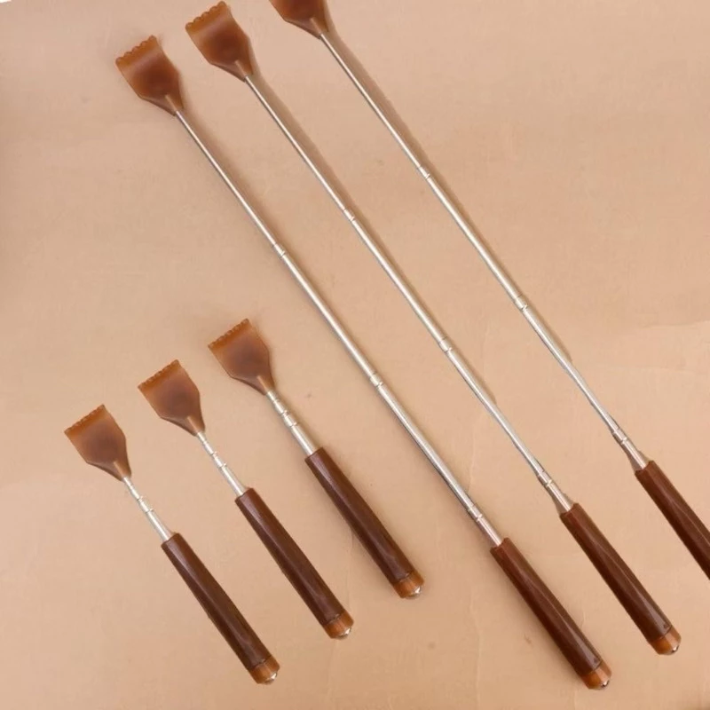 Cây Gãi Lưng Có Thể Kéo Dài Tiện Dụng Tay cầm có viên bi mát xa lưng xoay 360 độ - 6