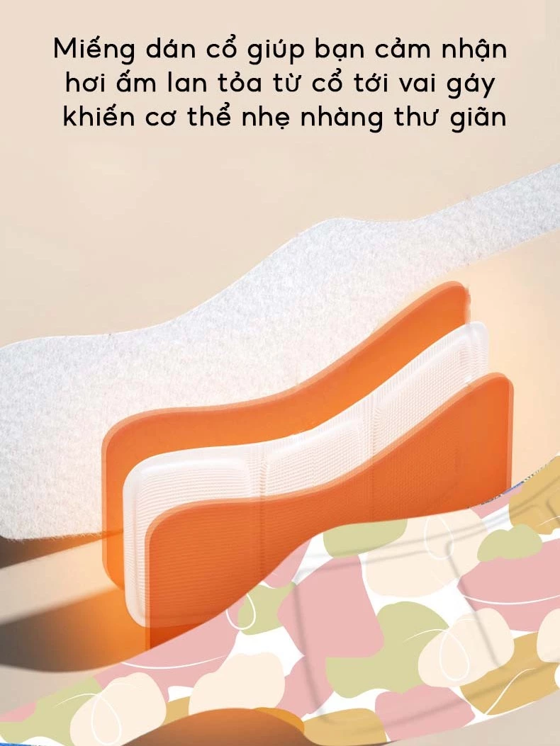 Miếng dán chườm nóng sưởi ấm cổ vai gáy EMA, miếng dán nhiệt thảo dược chườm nóng tự thân, an toàn - 5