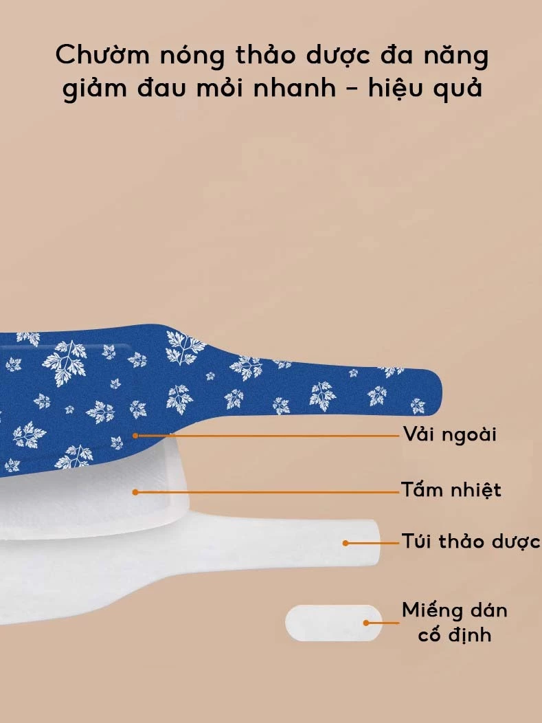 Miếng dán chườm nóng sưởi ấm cổ vai gáy EMA, miếng dán nhiệt thảo dược chườm nóng tự thân, an toàn - 6