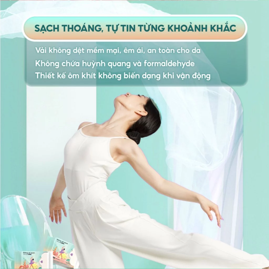 Băng vệ sinh hàng ngày Topgia siêu mỏng thoáng khí êm ái dùng hằng ngày thoải mái - 2
