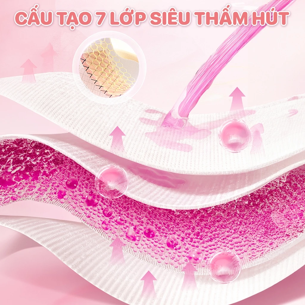 Băng vệ sinh ban ngày Topgia siêu mỏng ôm khít thấm hút cao vải không dệt an toàn cho mọi làn da - 4
