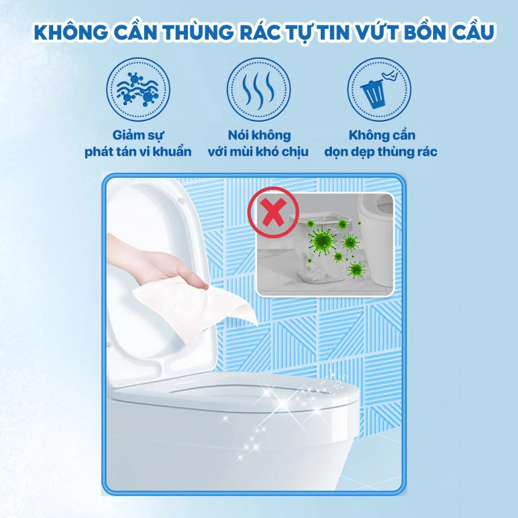 Giấy vệ sinh treo tường Top Gia Melto dễ tan trong nước, an toàn cho da, 1800 tờ/4 lớp - 5