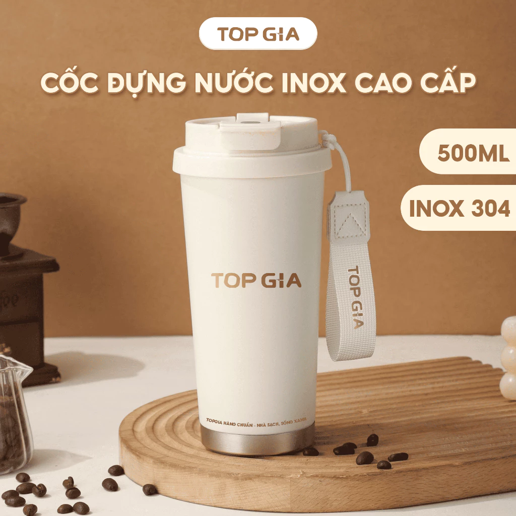 (MUA 1 NHẬN 6) Mua bình giữ nhiệt Topgia tặng 5 bịch khăn giấy rút đáy mộc an 1000 tờ 4 lớp dày dặn, hàng Việt Nam