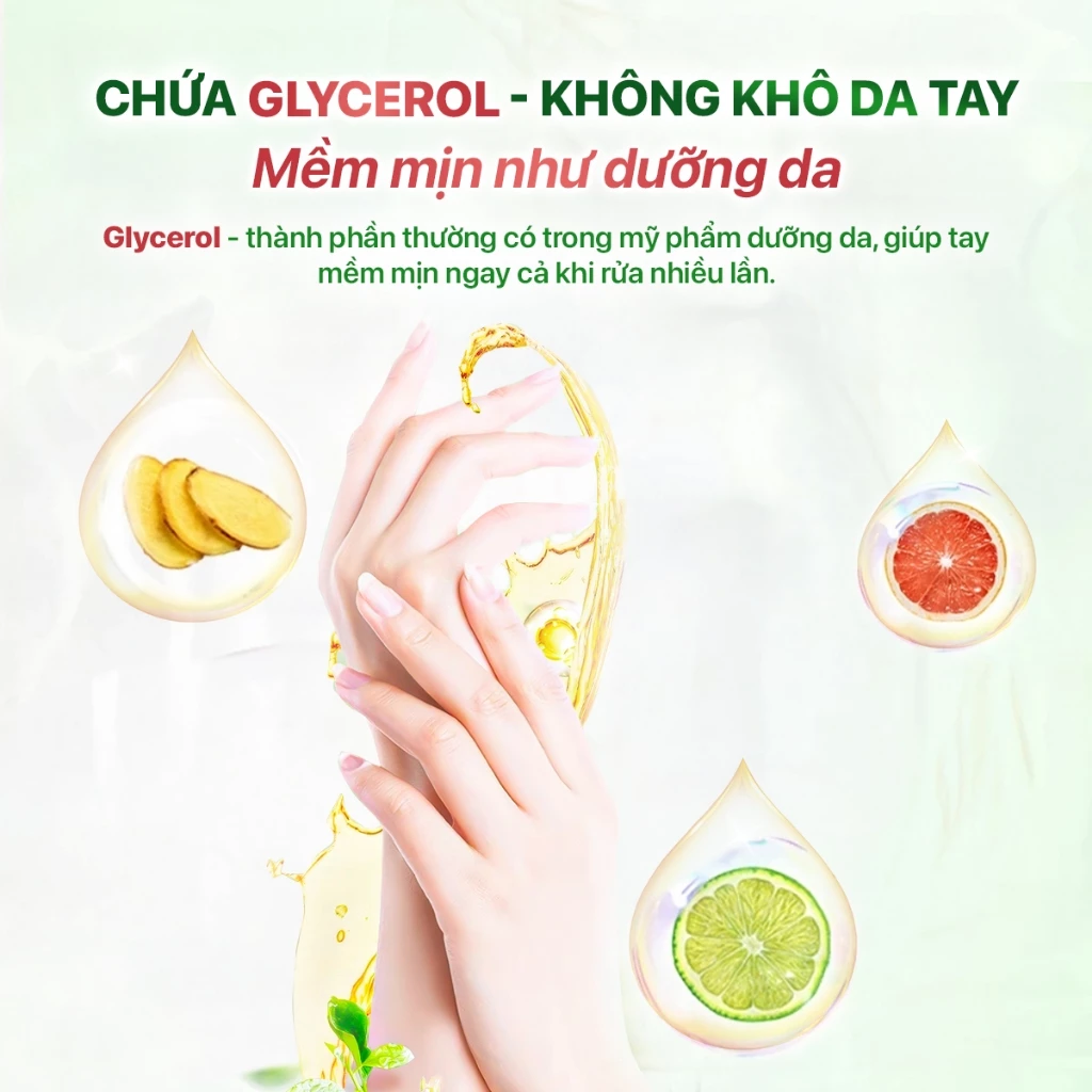 Nước Rửa Chén Bát TOPGIA Hương Thiên Nhiên, Dung Tích 2L Chứa Glycerol An Toàn Cho Da Tay - 5