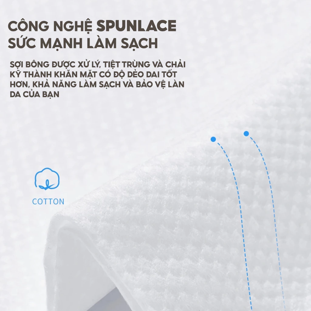 Khăn khô đa năng Top Gia cao cấp, dùng 1 lần siêu dai, siêu mềm mịn - 3
