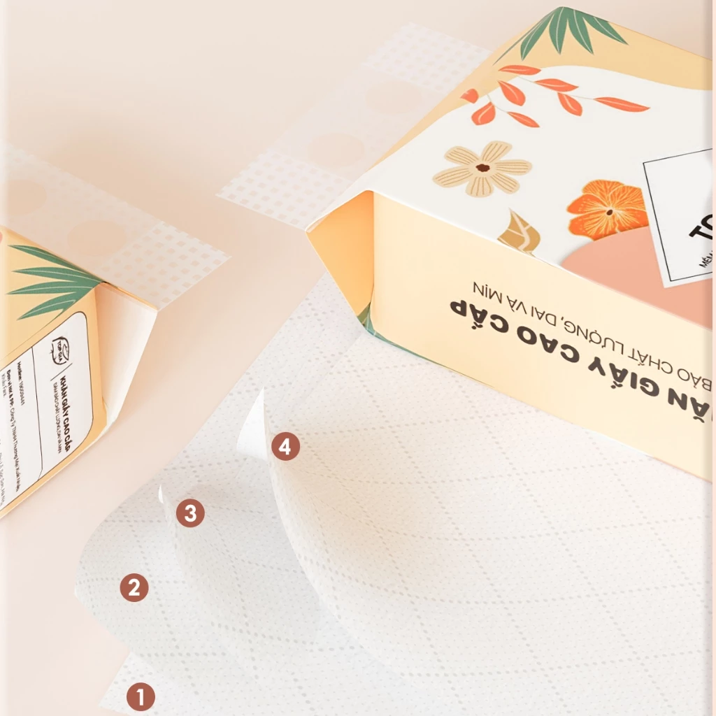 (COMBO SỨC KHỎE) Thùng 10 bịch rút đáy tiểu hạ Top Gia 1000 tờ tặng 1 thùng 100 chiếc khẩu trang cao cấp - 4