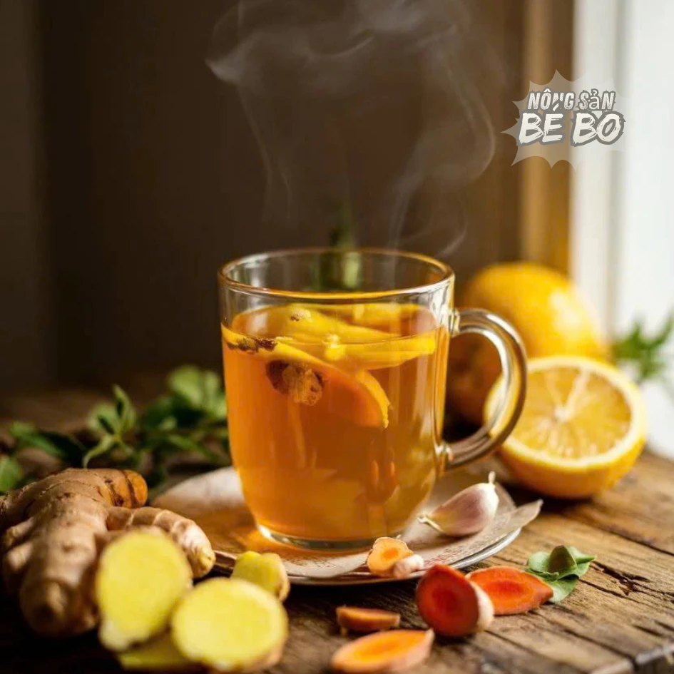 Bột Trà Gừng Gió Bột Trà Gừng Hòa Tan Đăk Lắk BÉ BO [250G - 1KG] - 6