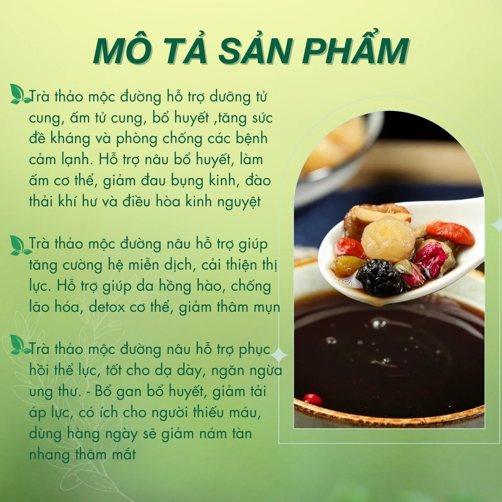 [Gói Lẻ] Trà Gừng Đường Nâu Tiệm Trà 1990s Trà Giảm Đau Bụng Kinh, Giữ Ấm, Hỗ Trợ Tiêu Hóa - 3