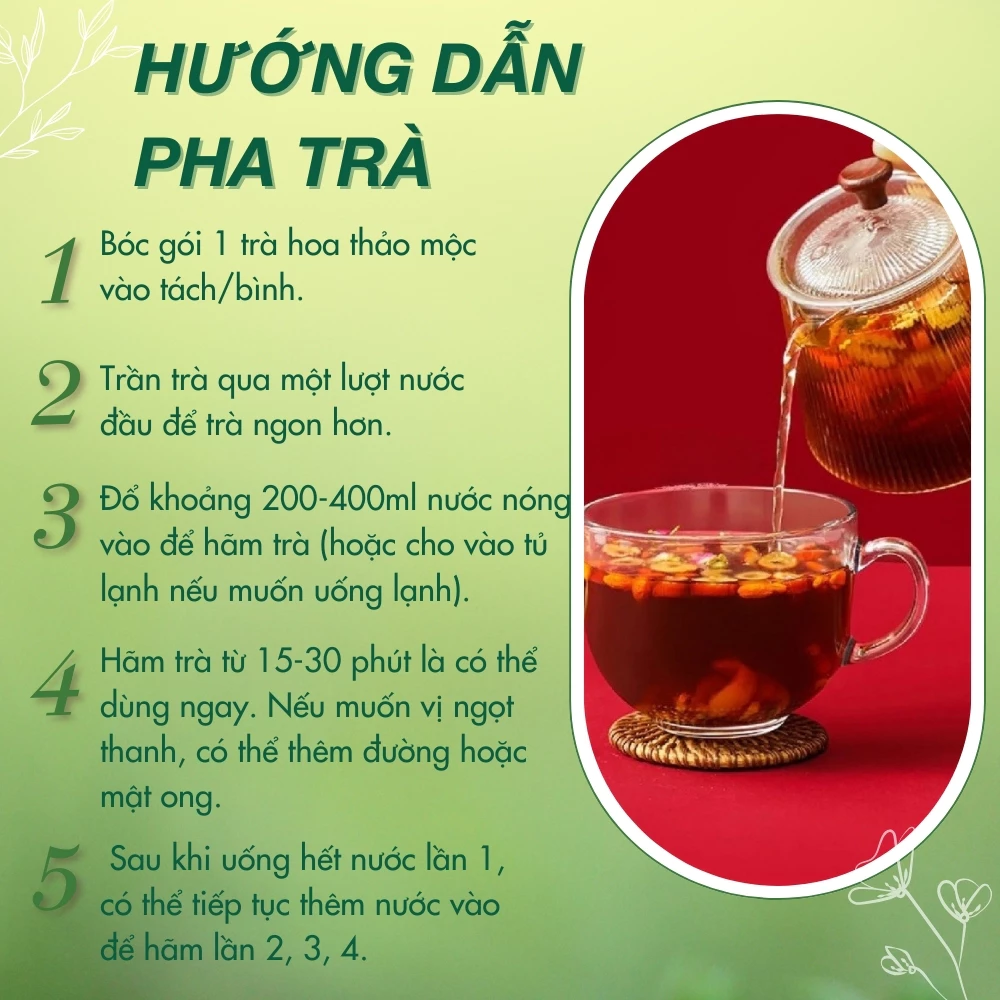 [Gói Lẻ] Trà Gừng Đường Nâu Tiệm Trà 1990s Trà Giảm Đau Bụng Kinh, Giữ Ấm, Hỗ Trợ Tiêu Hóa - 5