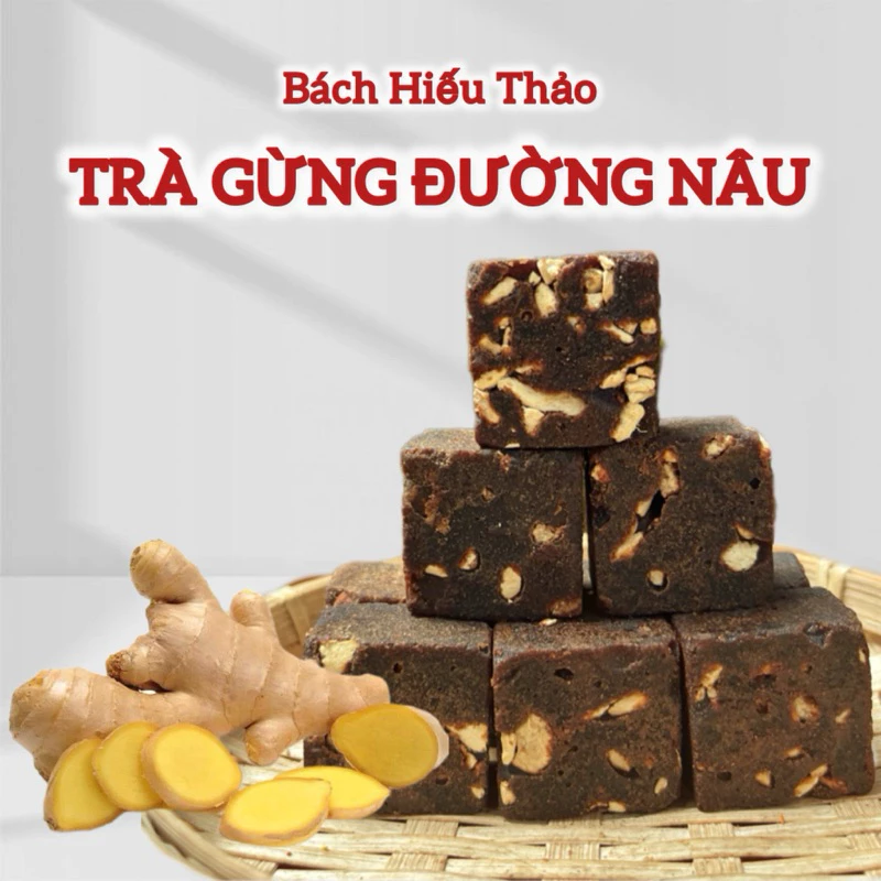 Trà Gừng Đường Nâu Phù Hợp Cho Ngày Dâu+Vị Ngọt+Trà Thảo Mộc Bách Hiếu Thảo Nước Trà Tea Chè - 2
