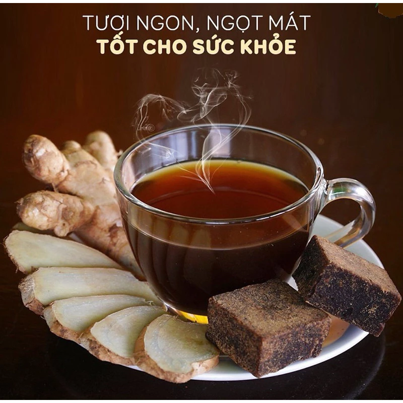 Trà Gừng Đường Nâu Phù Hợp Cho Ngày Dâu+Vị Ngọt+Trà Thảo Mộc Bách Hiếu Thảo Nước Trà Tea Chè - 3