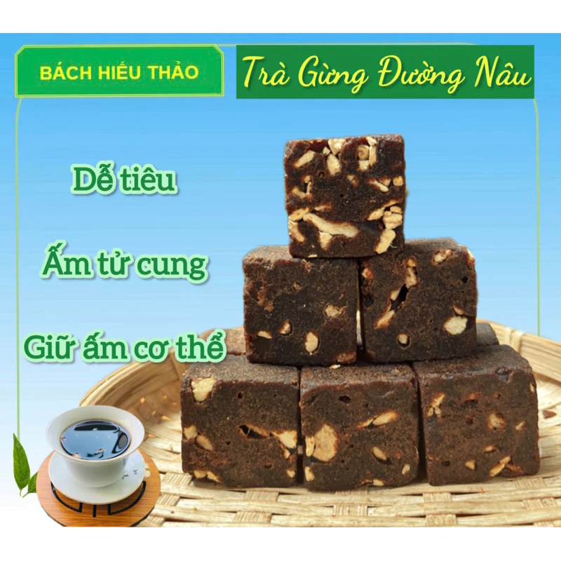 Trà Gừng Đường Nâu Phù Hợp Cho Ngày Dâu+Vị Ngọt+Trà Thảo Mộc Bách Hiếu Thảo Nước Trà Tea Chè - 4