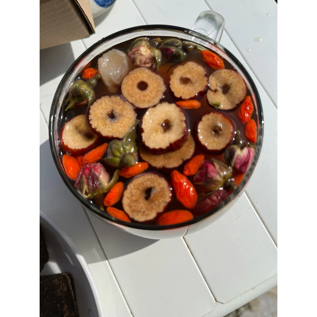 Trà Gừng Đường Nâu Thảo Mộc- [TẶNG 5GÓI] - HỘP 30 GÓI, Tiệm Trà Cô Út, giảm hàn lạnh, ấm bụng NGÀY DÂU, Tea, Nước Trà - 5