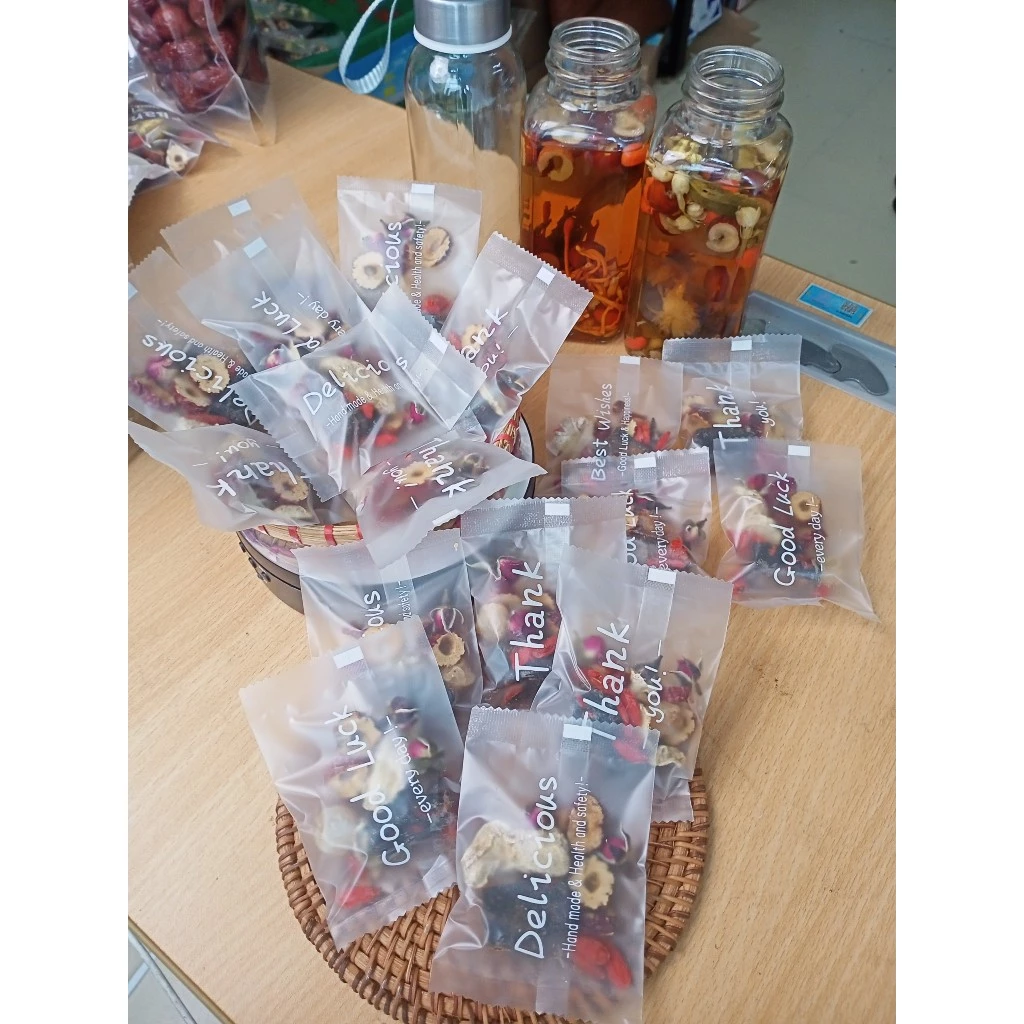 Trà thảo mộc đường nâu, Trà Gừng Đường Nâu Hộp 30 gói Trà Hoa Cô Ba giảm đau bụng kinh, bổ máu giữ ấm cơ thể - 5