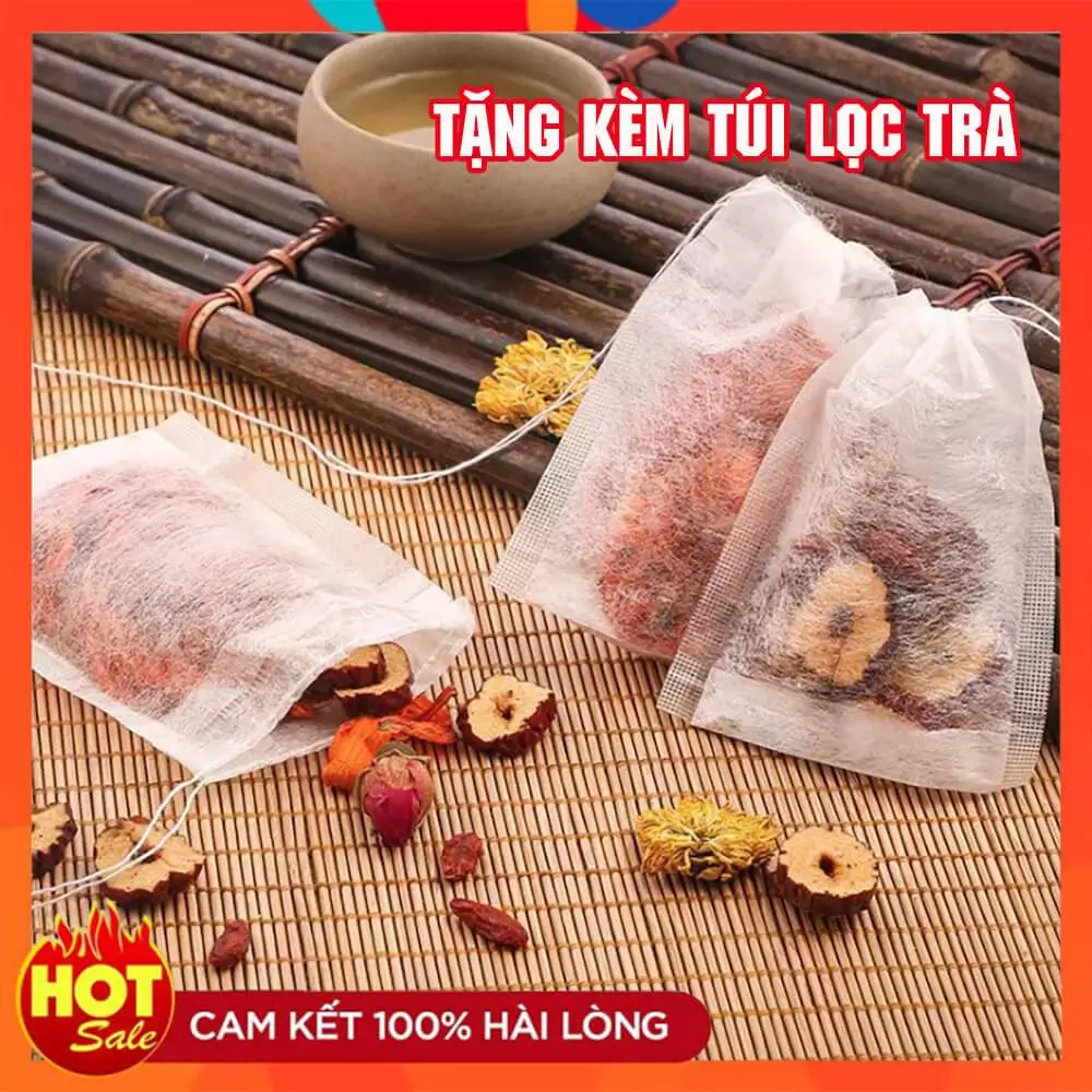 ✅[THƯỢNG HẠNG] Trà Đẹp Da Giảm Mun An Mộc Sắc Gồm Trà Gừng, Đường Nâu, Táo Đỏ, Kỷ Tử, Nụ Hồng - 6