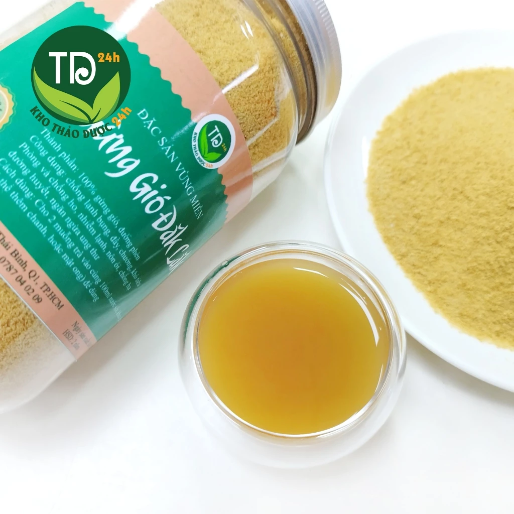 Trà gừng gió (trà gừng rừng) chính hiệu Tây Nguyên, giảm ho, đau bụng kinh, giải cảm, trào ngược dạ dày, trợ tiêu hóa - 3