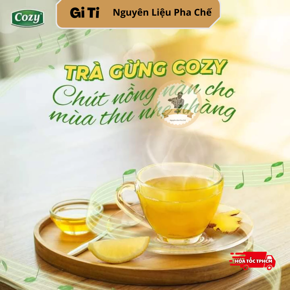Trà Túi lọc Gừng Cozy | Cozy Trà Gừng (2g x 20 gói/hộp) - 2