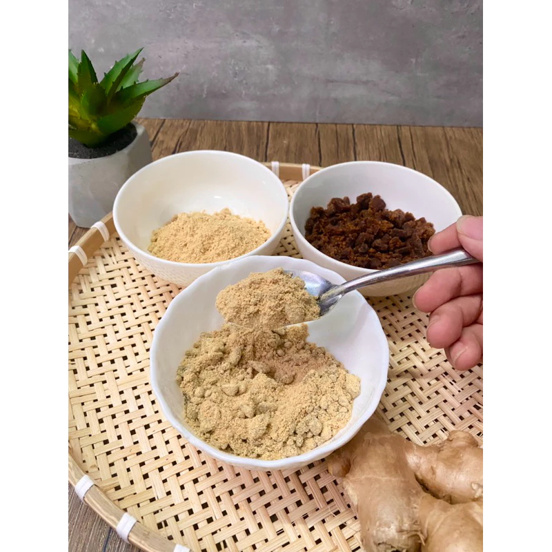 BỘT TRÀ GỪNG ĐƯỜNG NÂU NGUYÊN CHẤT 100 %, TRÀ GỪNG HOÀ TAN THƠM NGON, GIỮ ẤM, GIẢI CẢM,... - 2