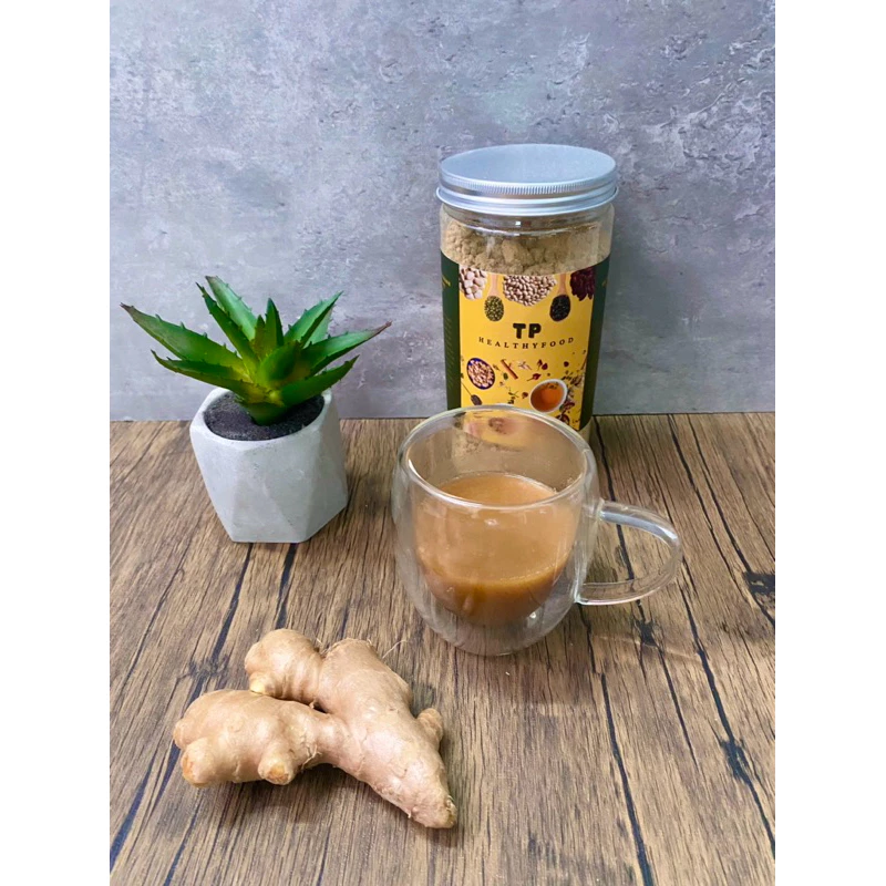 BỘT TRÀ GỪNG ĐƯỜNG NÂU NGUYÊN CHẤT 100 %, TRÀ GỪNG HOÀ TAN THƠM NGON, GIỮ ẤM, GIẢI CẢM,... - 3