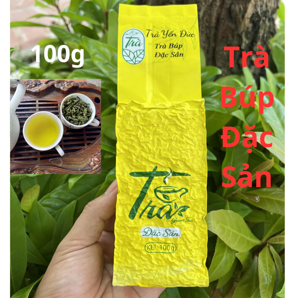 Trà Thái Nguyên, Gói 100g Trà Nõn Thượng Hạng Móc Câu Ngon Trà Bắc Đặc Sản Chè Tân Cương - TRÀ YẾN ĐỨC - 5