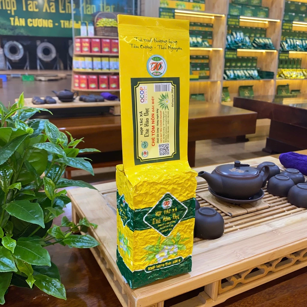 CHÈ TÔM NÕN ĐẶC BIỆT / HTX Chè Hảo Đạt - Tân Cương - Thái Nguyên - 2