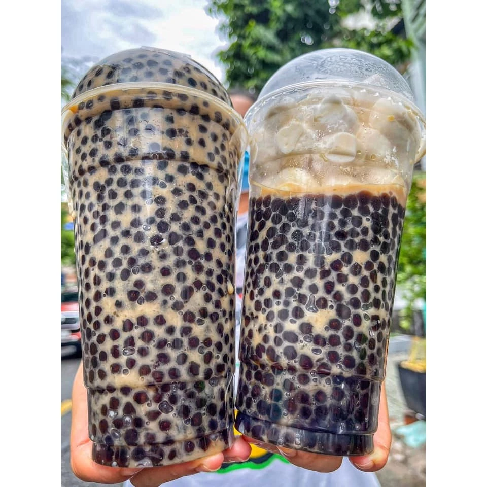 Trân châu đen trắng cao cấp (500gr và 1000gr) nguyên liệu pha trà sữa Bếp Chè Thái - 5