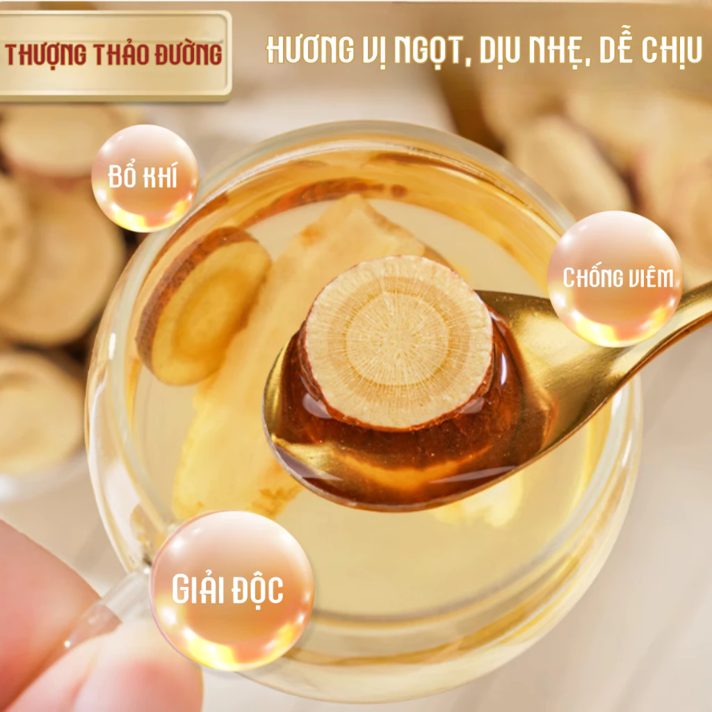 Cam Thảo Khô Thái Lát | Thượng Thảo Đường | Nguyên Liệu Pha Trà Thảo Mộc, Thơm Ngon Bổ Dưỡng, Không Có Chất Tẩy Trắng - 3