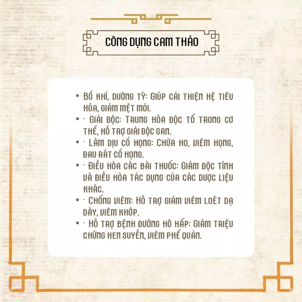 Cam Thảo Khô Thái Lát | Thượng Thảo Đường | Nguyên Liệu Pha Trà Thảo Mộc, Thơm Ngon Bổ Dưỡng, Không Có Chất Tẩy Trắng - 6