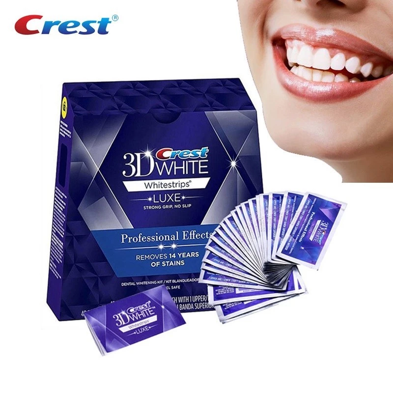 CREST Miếng Dán Trắng Răng 3D An Toàn Vệ Sinh Răng Miệng Dải Trắng Răng Crest 3D Chuyên Nghiệp