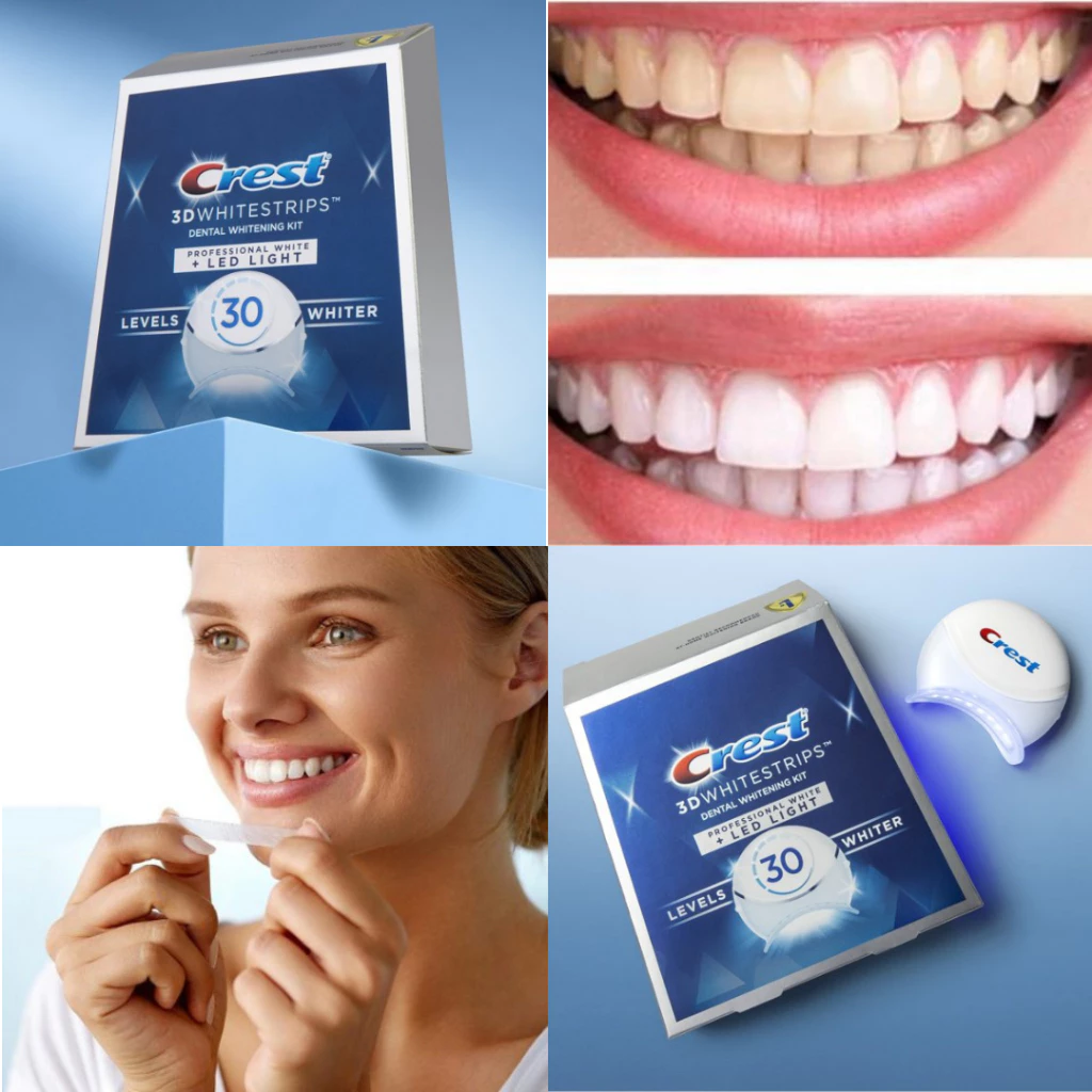 Đèn chiếu trắng răng Crest 3D white - Máy làm trắng răng Crest 3D Led Light tách set bán rời - 6