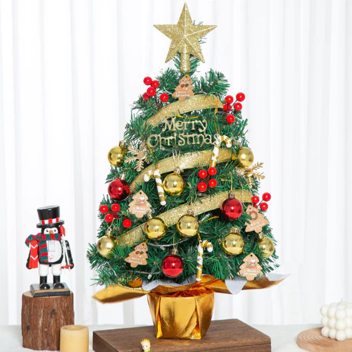 Cây thông noel CAO CẤP Mini Để Bàn 30cm,40cm, 60cm, 90cm- trang trí giáng sinh full phụ kiện SIÊU RẺ - 4