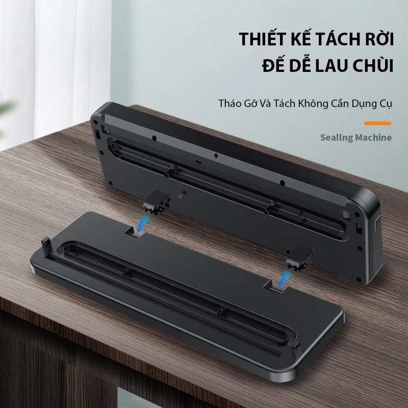 Máy Hút Chân Không MEXI - Hoàn Toàn Tự Động, Máy Đóng Gói Thực Phẩm Khử Trùng Bằng Tia Cực Tím - 3